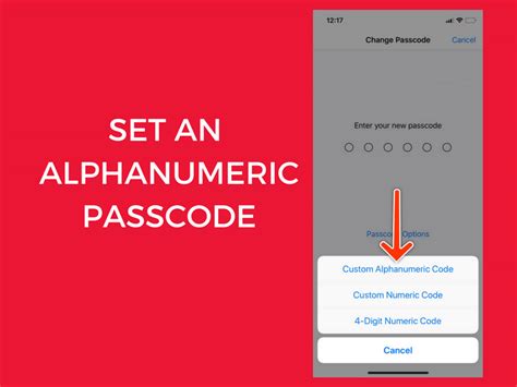 How to Set an Alphanumeric Passcode on Your .